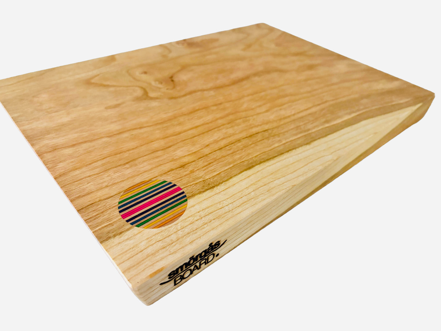 Skateboard Veneer Sunset Rainbow Serving Board